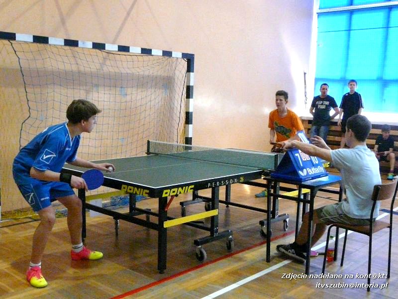 Indywidualne Mistrzostwa Powiatu w Tenisie Stołowym szkół podstawowych i gimnazjum