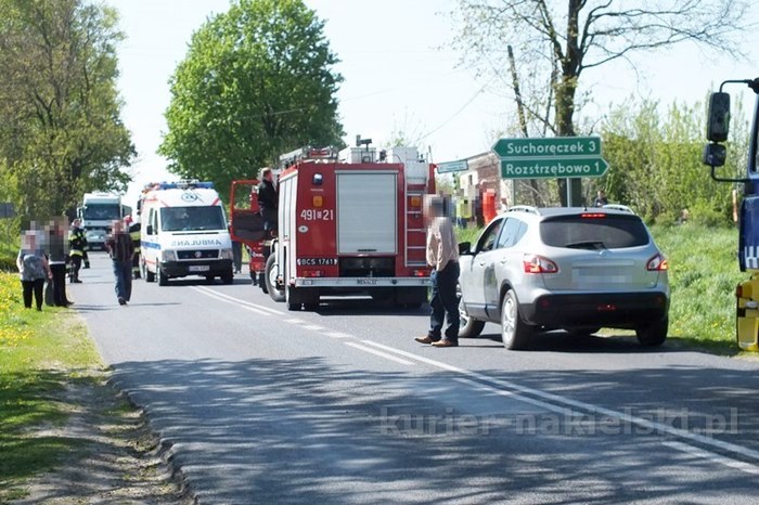 Wypadek w Szczepicach