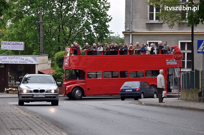 Londyński autobus zawitał do Szubina