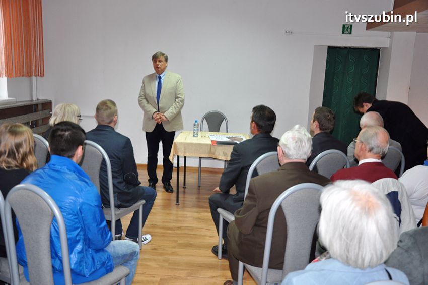 Spotkanie Kosmy Złotowskiego w Szubinie