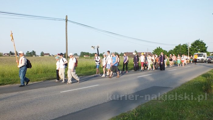 Pielgrzymka z Szubina dotarła do Nakła nad Notecią