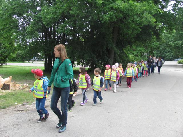 Przedszkolaki z SP3 z Szubina w ZOO w Myślęcinku