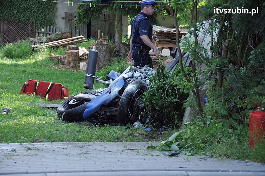 Motocyklista zginął w Olku