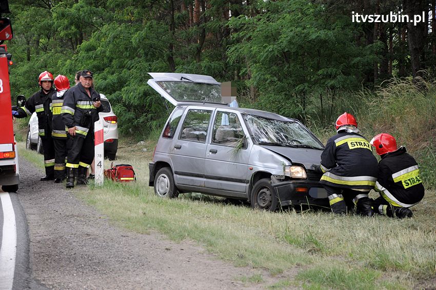 Dachowanie osobówki w Nowym Świecie