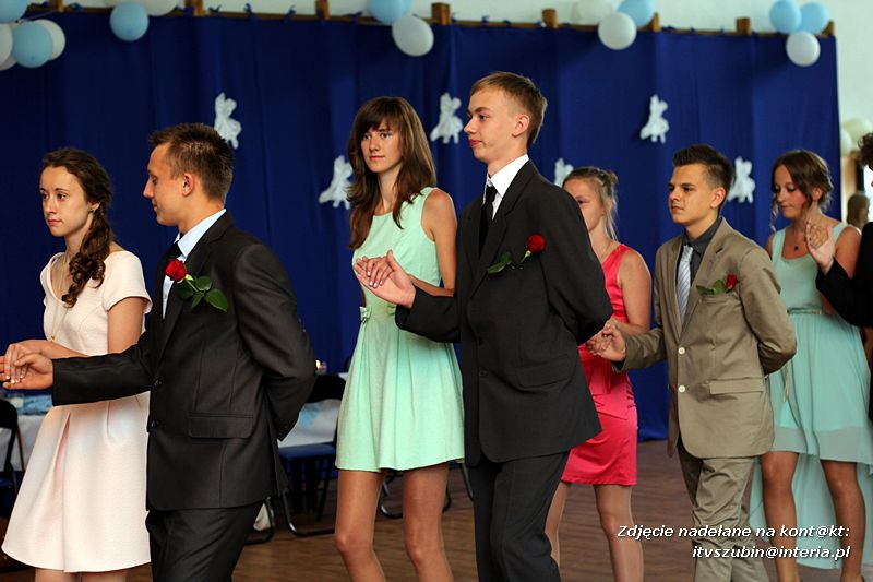 Bal trzecich klas z Gimnazjum w Kowalewie