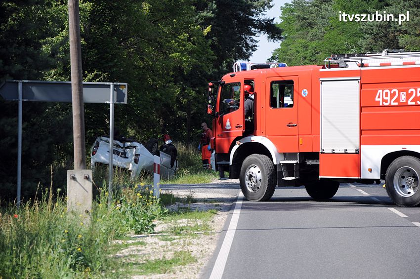 Zdarzenie drogowe w Godzimierzu