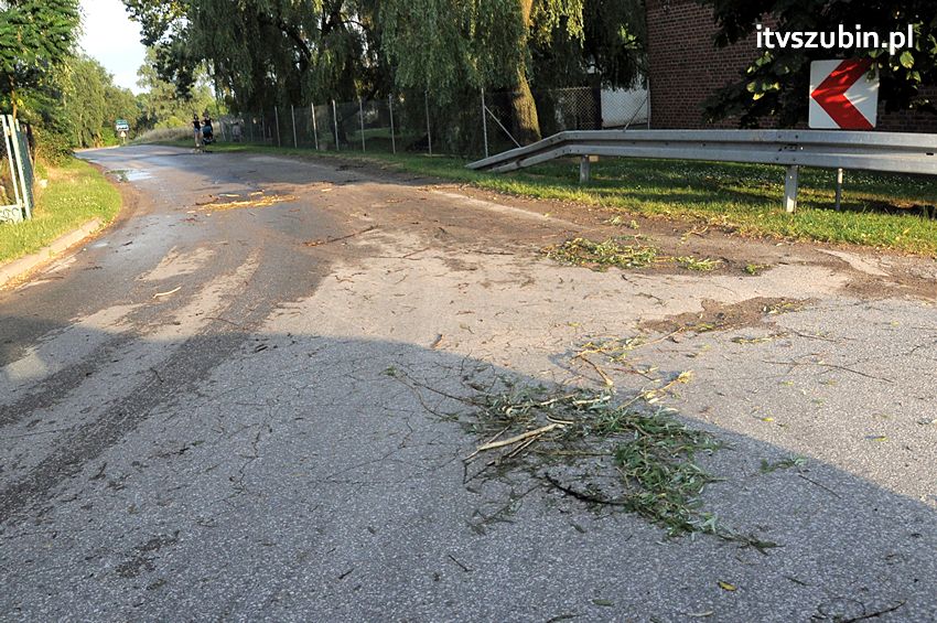 Wiatr wyrządza szkody