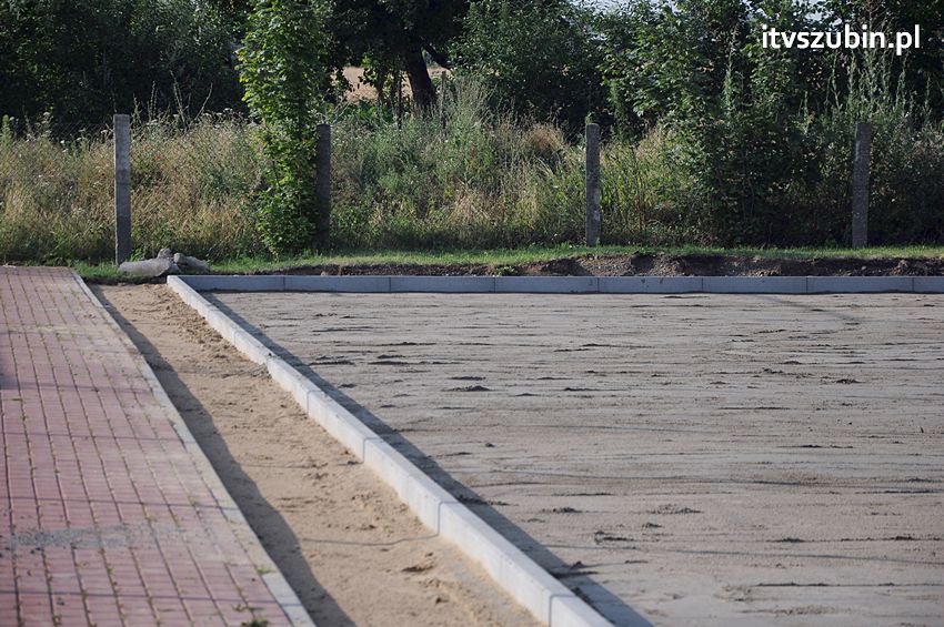 Szubiński skatepark w budowie