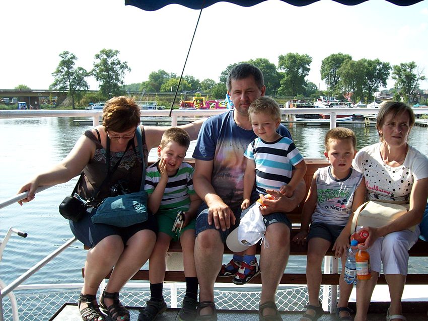 Z Szaradowa na Przystań w Nakle