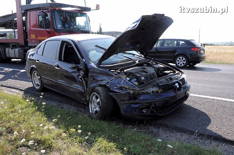 Kolejna kolizja na krajowej piątce, tym razem w Zamościu