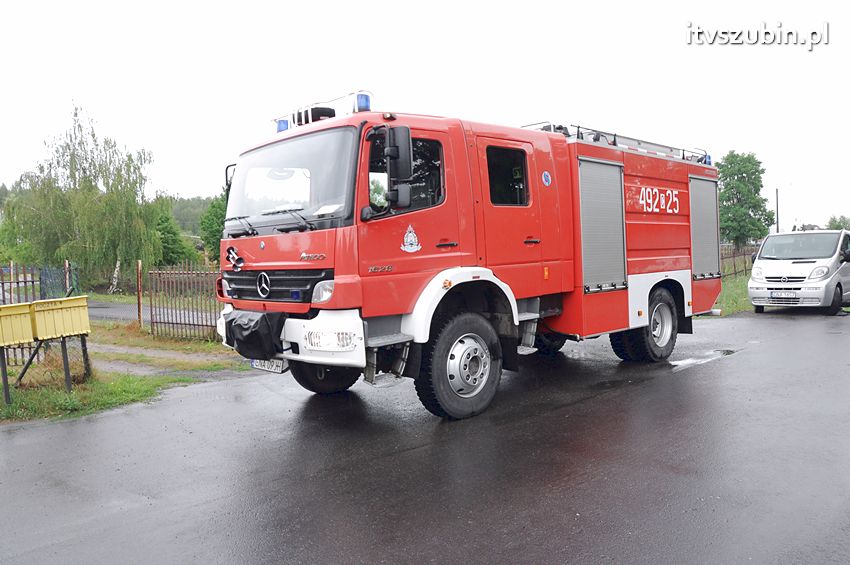 Zdarzenie drogowe w Zamościu 