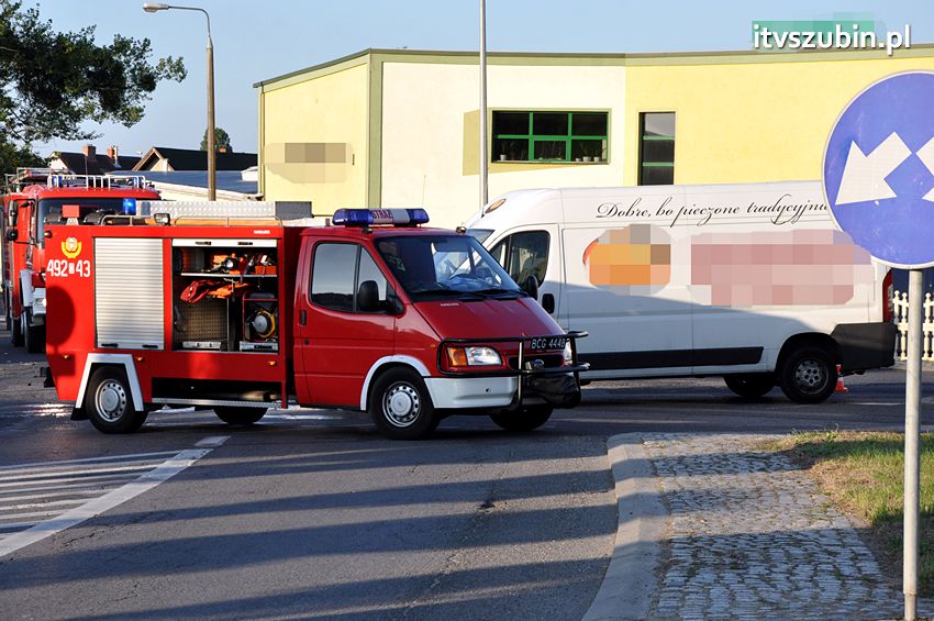 Poranna kolizja w Szubinie