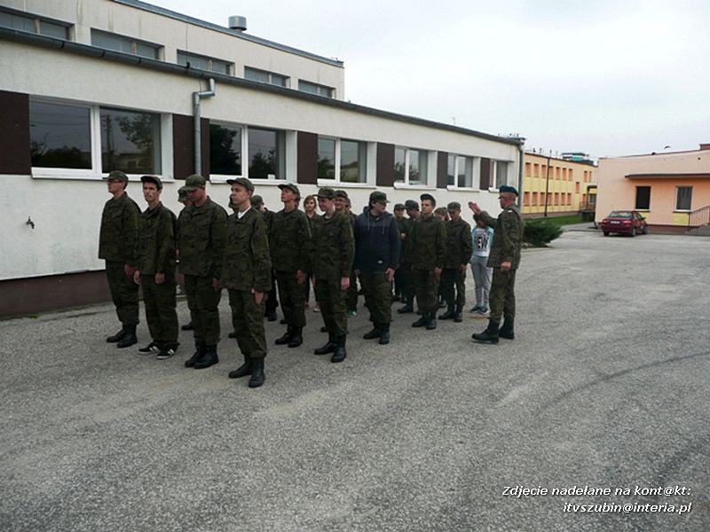 Historyczny dzień uczniów klasy wojskowej I TL
