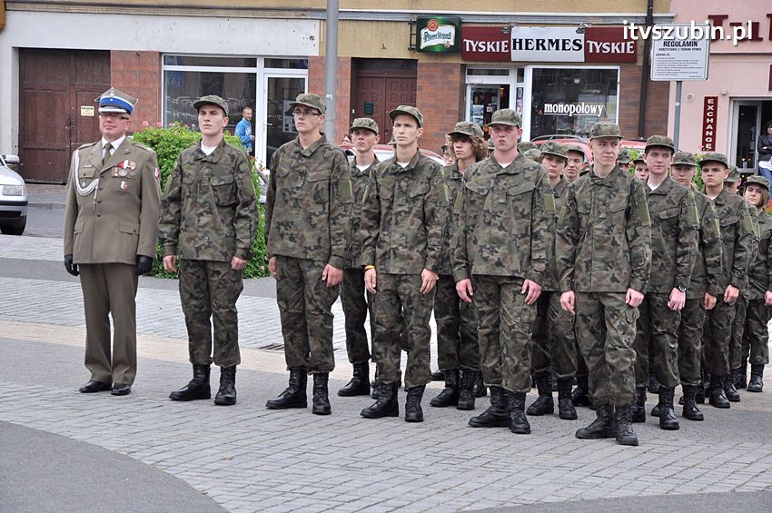 Uroczyste ślubowanie klas pierwszych, przysięga klasy wojskowej