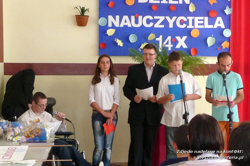 Święto Nauczycieli w ZSS Szubin