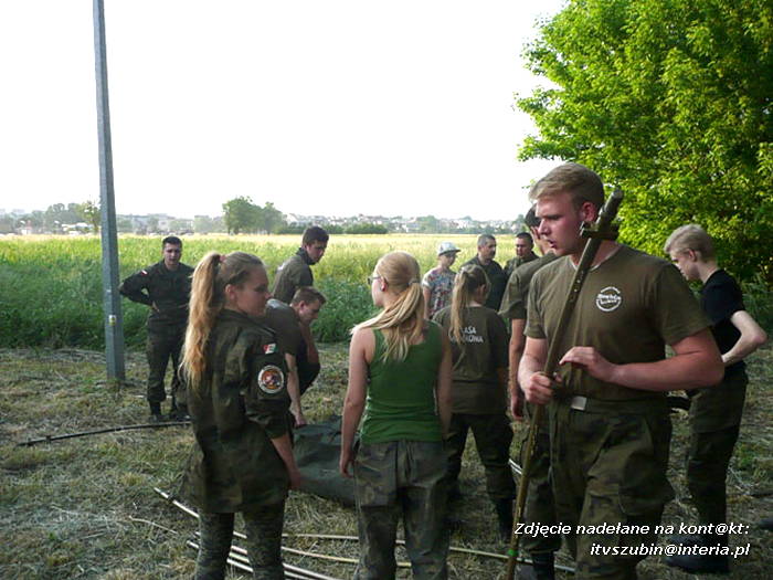 Udział wojskowych z I TL w ?Manewrach nocnych?