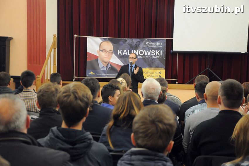 Janusz Korwin-Mikke w Szubinie