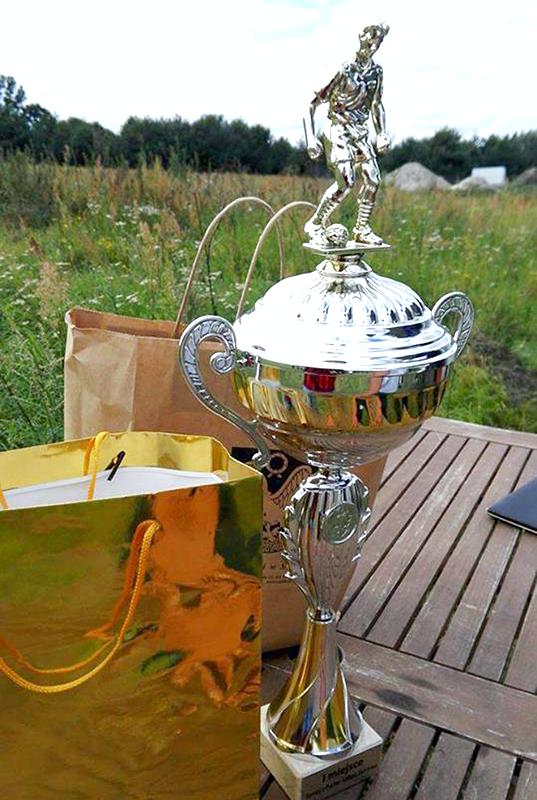 K.P. HURAGAN z pucharem Sołtysa Skórzewa