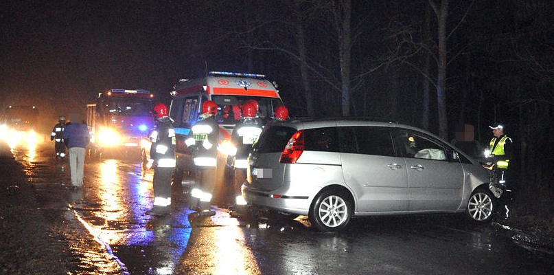 Kolejne kolizje na śliskich drogach