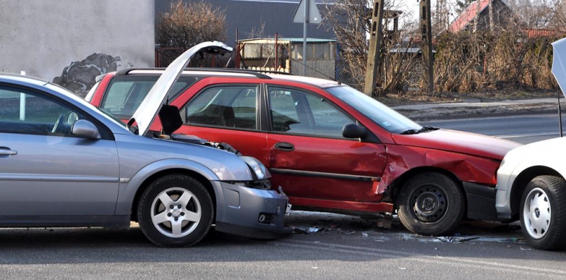 Dwie kolizje jednego dnia w Rynarzewie