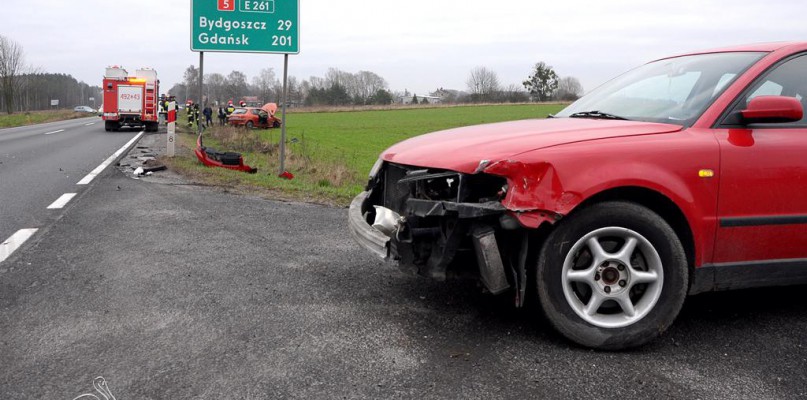 Poranna kolizja w Łachowie