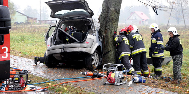 18 letni mieszkaniec Szkocji zginął w wypadku w Małych Rudach