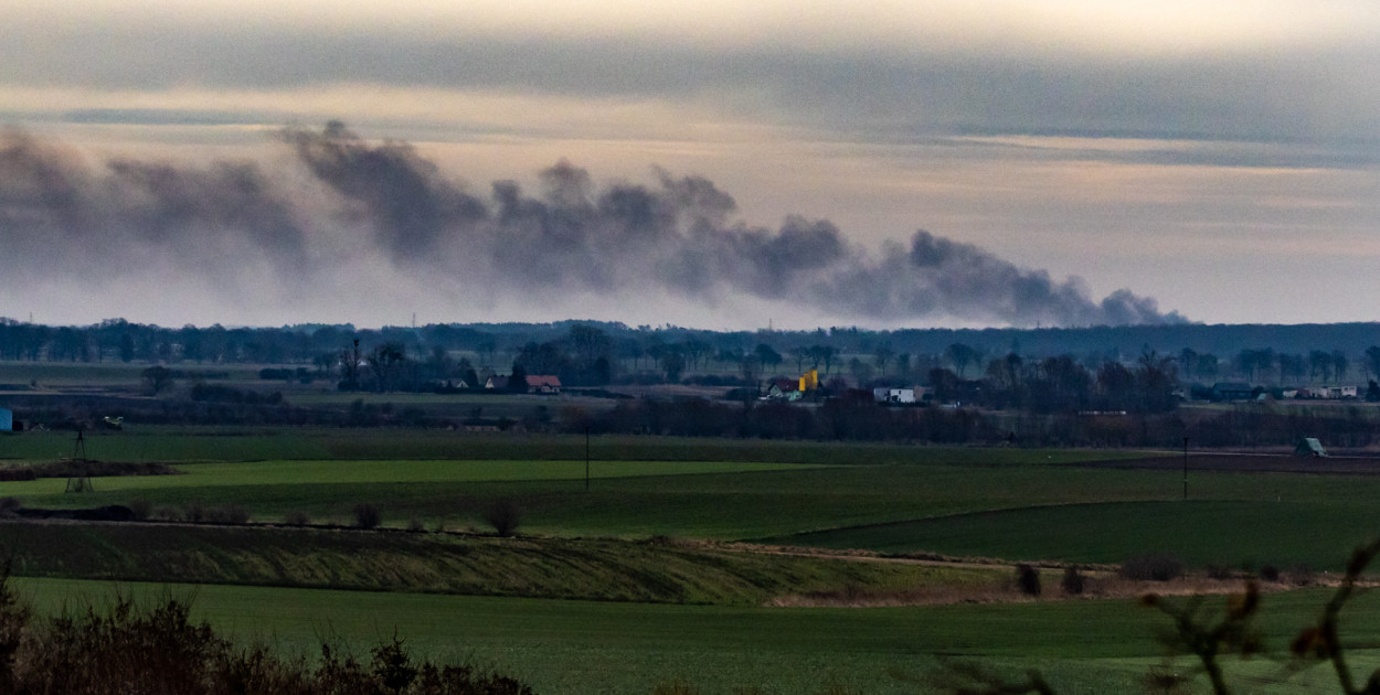 foto: Robert Koniec, widok z miejscowości Kcynia 