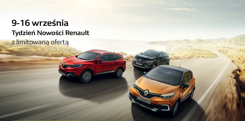 Renault zaprasza na Tydzień Nowości. Fot. materiały promocyjne