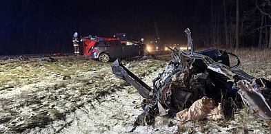 Policjanci wyjaśniają okoliczności wypadku, w którym zginął żołnierz WOT-17221