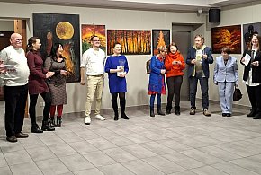 Wernisaż wystawy zbiorowej Grupa Plama's "Ogień”-19618