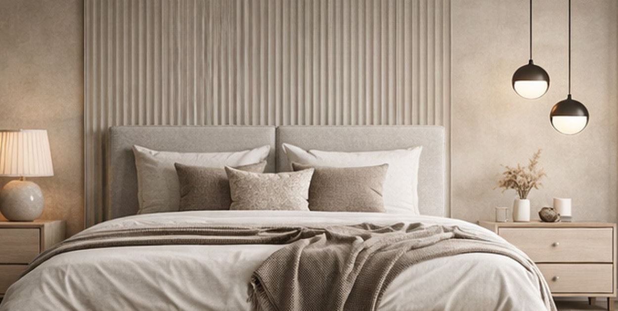 Nowoczesna jadalnia z krzesłami japandi i giętymi