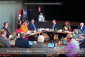 XLV sesja Rady Miejskiej w Szubinie